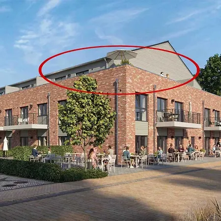 Penthouse Zweite Heimat - Mit Sauna Und Dachterrasse Im Herz Von Apartment