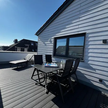 Apartment Penthouse Zweite Heimat - Mit Sauna Und Dachterrasse Im Herz Von