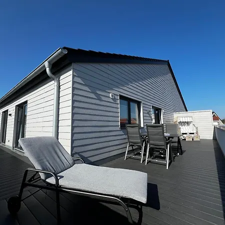 Apartment Penthouse Zweite Heimat - Mit Sauna Und Dachterrasse Im Herz Von Kellenhusen