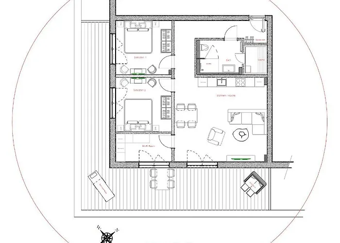 Penthouse Zweite Heimat - Mit Sauna, Dachterrasse Und Ab April Eigener Wallbox, Im Herz Von * Kellenhusen